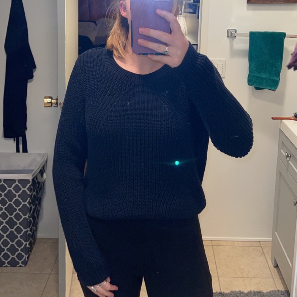 Navy Sweater